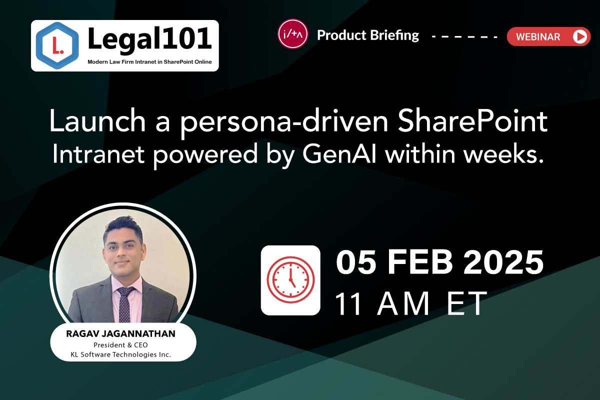 Legal101 ILTA Webinar 2025