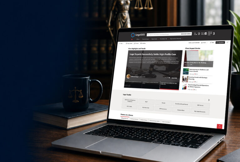 The 60-Day Law Firm Intranet Case Study