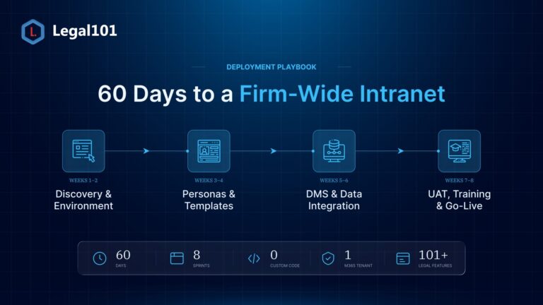 60 Days to a Firm-Wide Intranet: What That Actually Looks Like