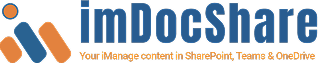 imDocShare - Your iManage content in SharePoint, Teams & OneDrive