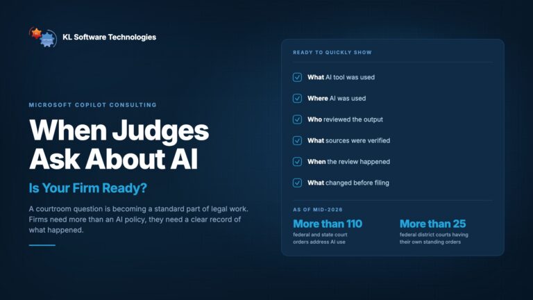 When Judges Ask About AI: Is Your Law Firm Ready?